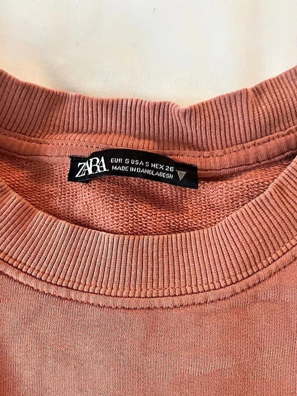 Zara pink Long Sleeve Sweatshirt